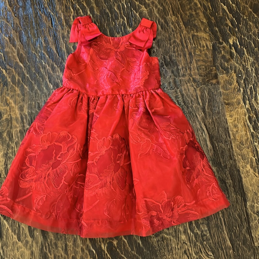 Janie and Jack size 4 red formal dress